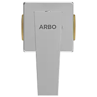 LV-2040 Exposed Part Kit Of Concealed Stop Cock & Flush Cock With Fitting Sleeve, Operating Lever & Adjustable Wall Flange