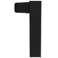 LV-MB-2011 Swan Neck With Swinging Spout (Table Mounted Model) (Matt Black)