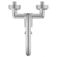 KA-3143 Single Lever Sink Mixer With Swinging Spout With Connecting Legs With Wall Flange (Wall Mounted Model)