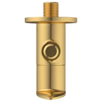 KA-GG-3104 Angle Cock With Wall Flange (Gold)