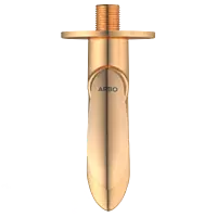 KA-RG-3103 Long Nose Bib Tap With Wall Flange (Rose Gold)