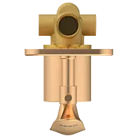 KA-RG-3152 High Flow Diverter Body With Upper Part Set (Rose Gold)