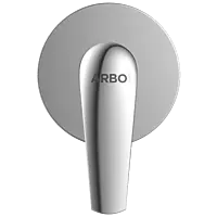 CM-2540 Exposed Part Kit Of Concealed Stop Cock & Flush Cock With Fitting Sleeve, Operating Lever & Adjustable Wall Flange