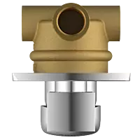 CM-2553 2 Inlet 3 Outlet High Flow Diverter Body With Upper Part Set