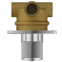 PR-2153 2 Inlet 3 Outlet High Flow Diverter Body With Upper Part Set