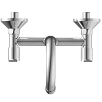 RL-4613 Sink Mixer With Swinging Spout With Connecting Legs With Wall Flange (Wall Mounted Model)