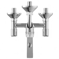 RL-4622 Wall Mixer 3 In 1 With Connecting Legs With Wall Flange