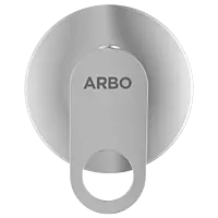 NE-1640 Exposed Part Kit Of Concealed Stop Cock & Flush Cock With Fitting Sleeve, Operating Lever & Adjustable Wall Flange