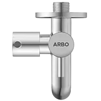 EL-1805 2 Way Bib Tap Side Handle With Wall Flange
