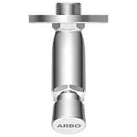 PM-5152 Push Cock With Wall Flange