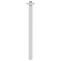 SHA-03 Square Cross 15" Inch Long Wall Mounted Shower Arm With Wall Flange