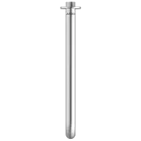 SHA-27 Round Shape 15" Inch Long With 90° Bend  Wall Mounted Shower Arm With Wall Flange