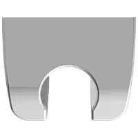 AC-64 ABS Square Hook