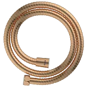 AC-RG-06 S.S. Chrome Flexible Shower Tube 1 Mtr. (Rose Gold)