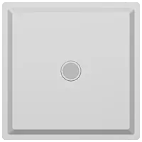 OS-03 Square 8" x 8" Inch Maze Overhead Shower