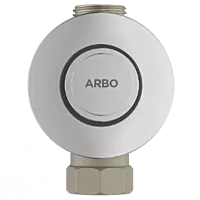 MP-5221 Metropole Forged Brass WC Flush Valve 40mm (1.5" Inch) With Exposed Shut Off Provision & Round Plate