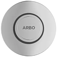 UPR-01 Exposed Part Kit Of Forged Metropole WC Flush Valve With Fitting Sleeve With Operating Lever, Round Wall Flange & Cartridge (Silver)