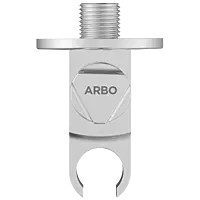 AC-34 Wall Outlet With Shower Hook & Shutoff Valve