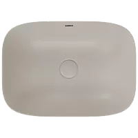 TTB-SB-23541 Saint Beige Apple Thin Rim Table Top Basin 18" x 13" Inch