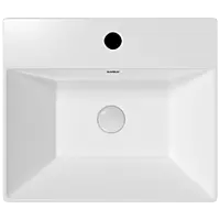TWT-31641 Kia Thin Rim Table Top / Wall Hung With Tap Hole Basin 18" x 15" Inch