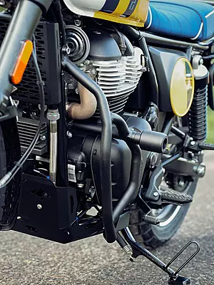 Legundary Thanos Crash Guard With Slider for Royal Enfield Bear 650 Legundary Thanos Crash Guard With Slider for Royal Enfield Bear 650
