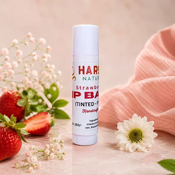Harsha Naturals Lip Balm - Tinted - Red - Chopstick