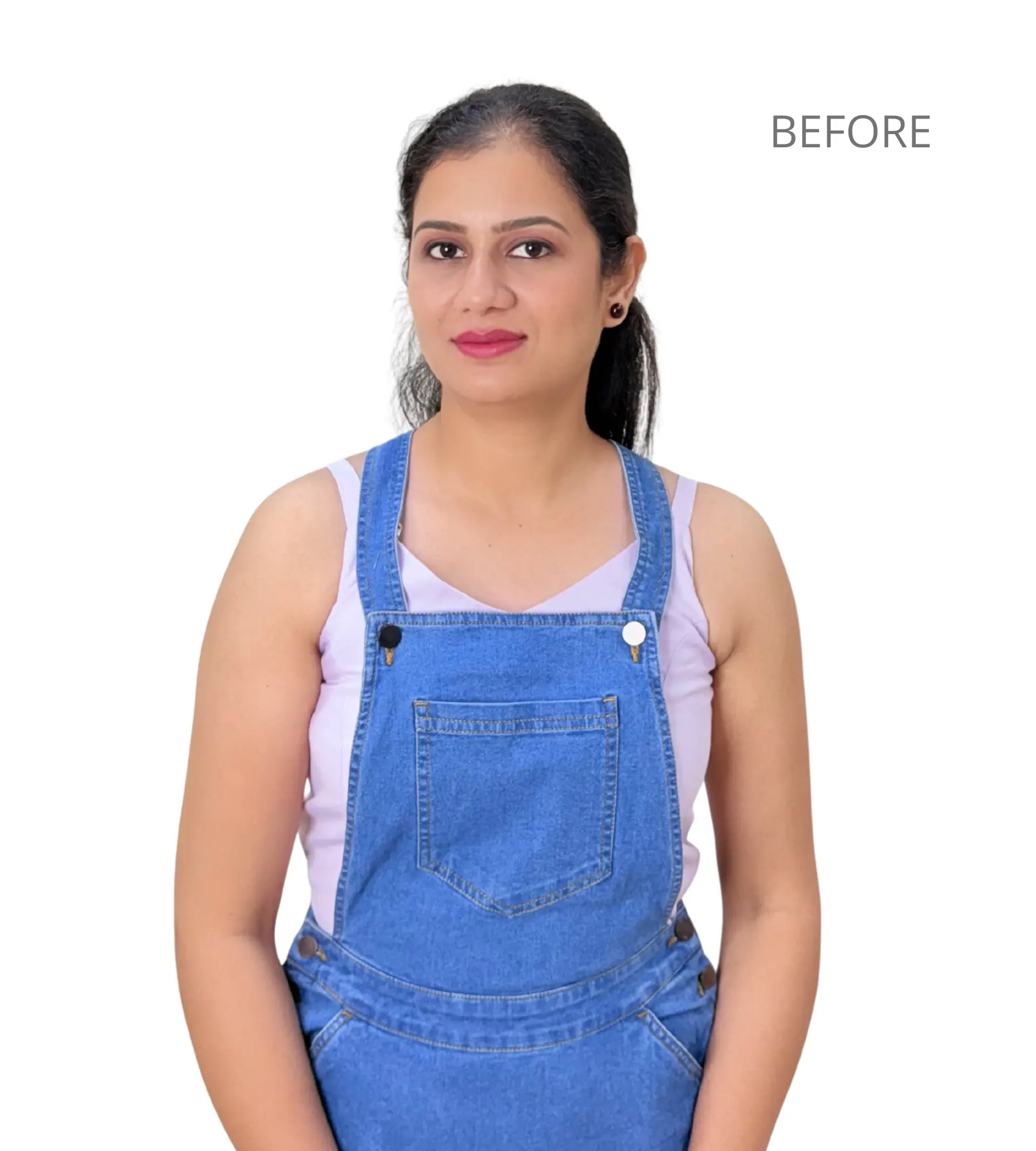 Clip-In Hairline with Curtain Bangs