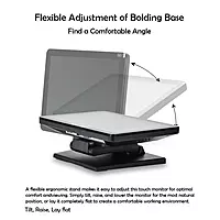 12-Inch Touchscreen Monitor – HD IPS Panel, USB-C & HDMI Connectivity, Compact Design | SmartDeskPC