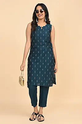 Women Jacquard Kurta