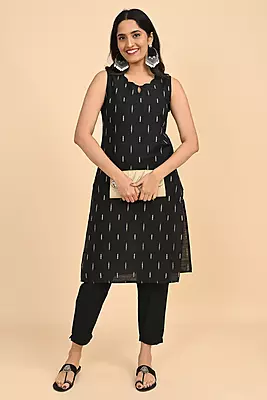 Women Jacquard Kurta