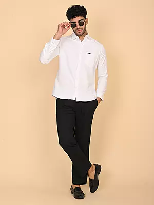 Men's Formal Shirt - White