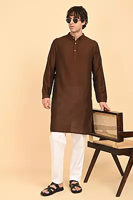 Men's Ethnic Trouser - White