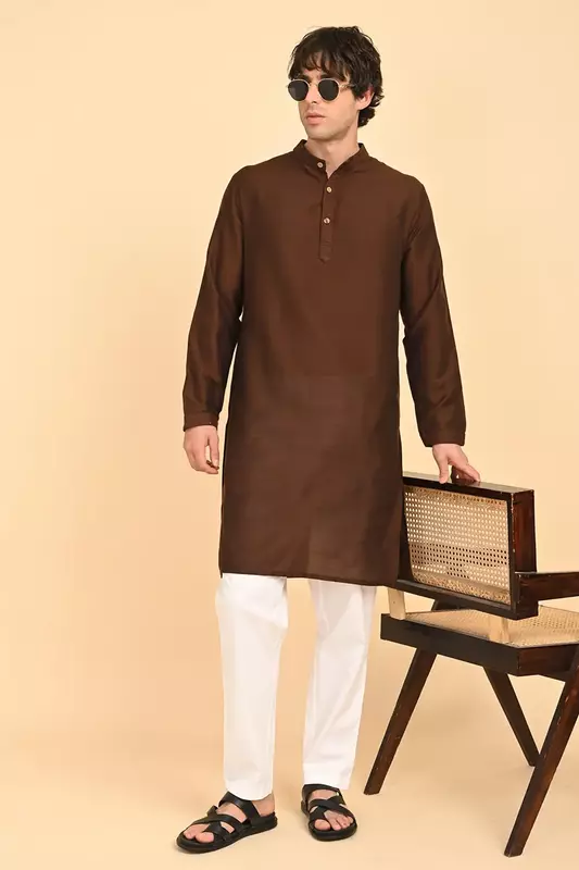 Men's Ethnic Trouser - White