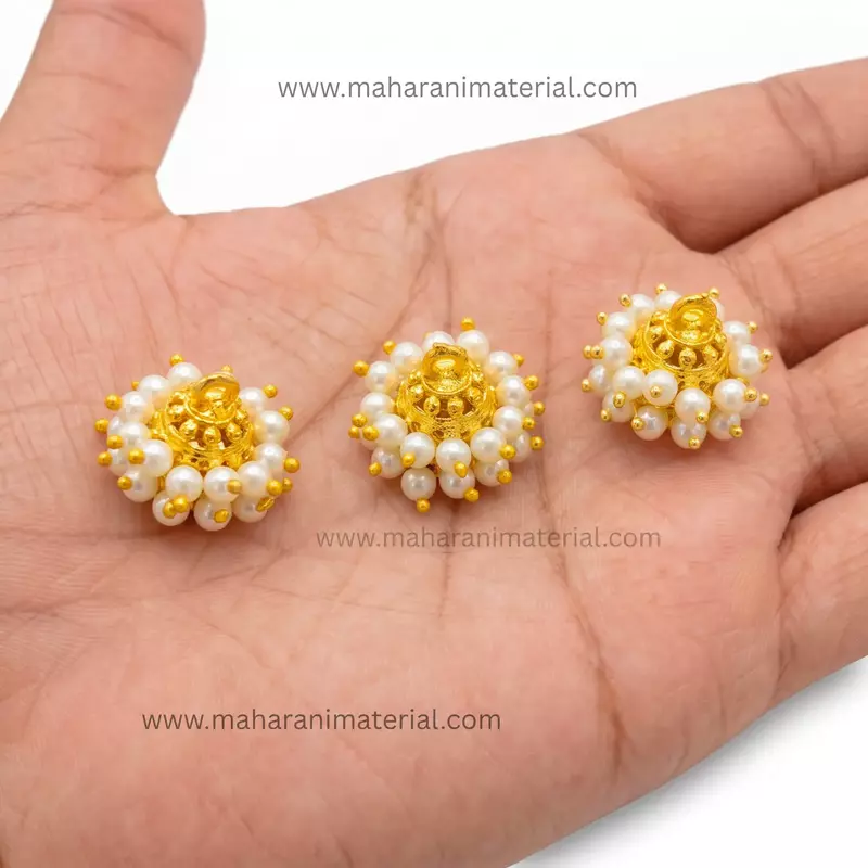 Jhumka Moti Double | Regular Quality