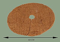 Coco Mulch Mat | Coir Mulching Disc & Rectangle Mat | Natural Coconut Fiber
