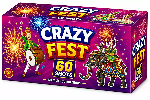 60 Shot - Multi color