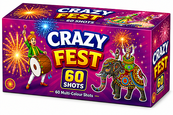 60 Shot - Multi color