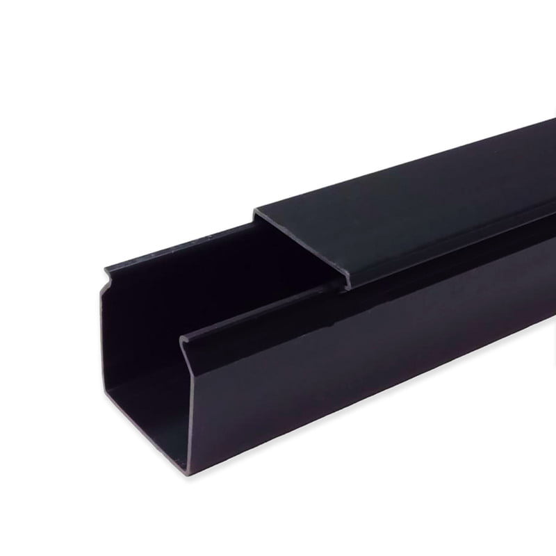 Cable Ducts/Cable Tray PVC Black Type Standard Cable Manager Duct 60MM X 60MM X 100MM