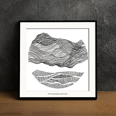 Calm In Chaos-Art No. 60/2022 Calm In Chaos-Art No. 60/2022