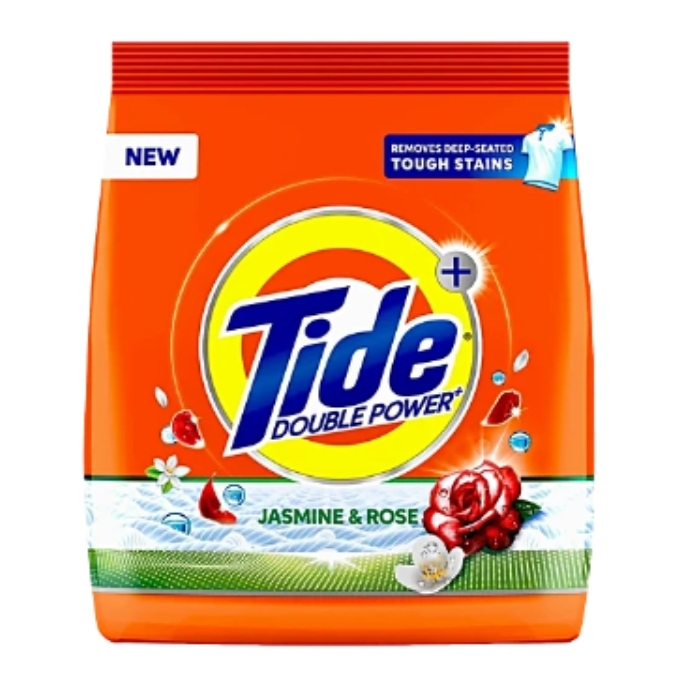 Tide Plus Detergent Washing Powder - Jasmine & Rose, 500 g Pouch