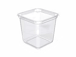 Square Lid Containers: AT 114 Series-AT 114/112