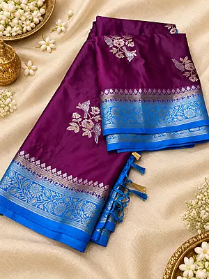 Add a touch of timeless elegance to your wardrobe with this gorgeous Mashru silk saree