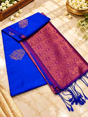 ? Royal Magenta Purple Silk Saree