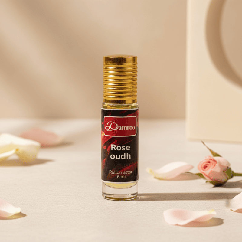 Damroo fragrance Rose Oudh attar (6ml)