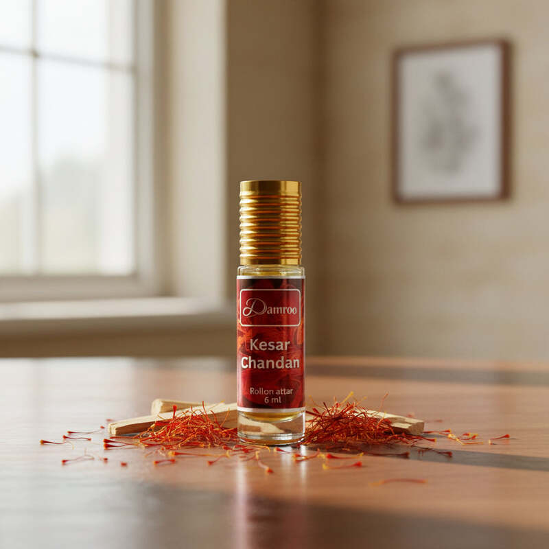 Damroo fragrance Kesar Chandan attar (6ml)