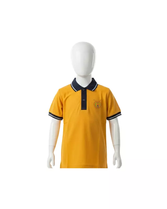 JPS Yellow House T-Shirt (Nursery - 10th Std)