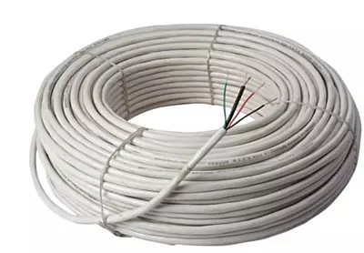 CCTV Cable 3+1 Cable (Copper + Braiding Alloy + Mic) Wire