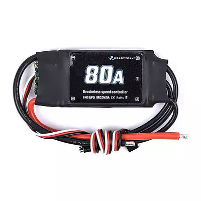 80A 2-6S Brushless ESC Speed Controller for RC Drone