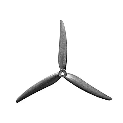 FPV Drone Propeller 9045 Cinelifter Glass Fiber Nylon 3 Blade 5mm Shaft Pitch 4.5" Black (1 Pair CW+CCW)