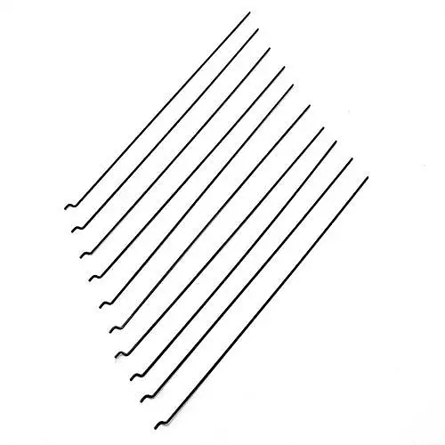 10pc 18cm 1.2mm Z-type Steel Wire Push Rod